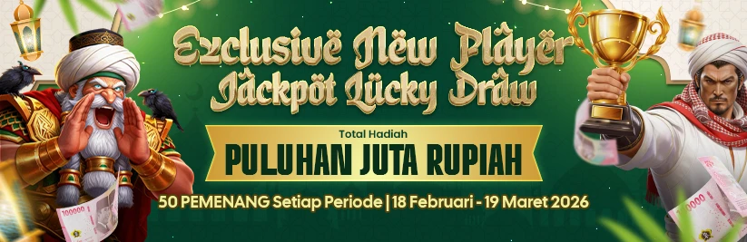 Exclusive New Player Jackpot Luckydraw