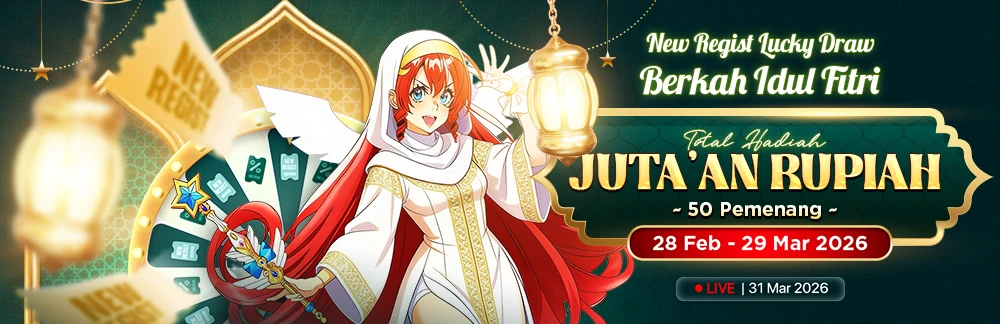 New Regist LuckyDraw Berkah Idul Fitri