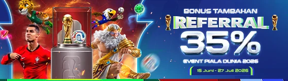 Tambahan Referral Sportsbook 35%