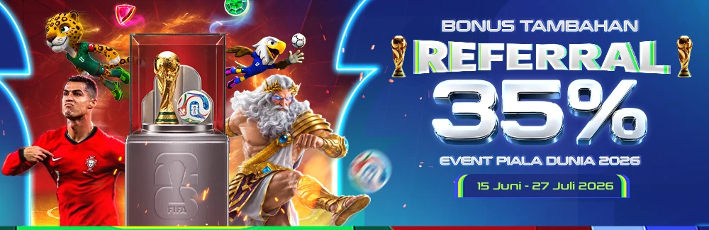 Tambahan Referral Sportsbook 35%