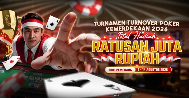 TURNAMEN TURNOVER POKER KEMERDEKAAN 2026