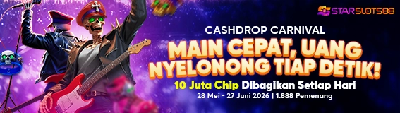 Cashdrop Carnival Main Cepat, Uang Nyelonong Tiap Detik!