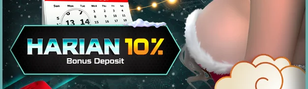 Bonus Deposit Harian 10%