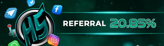 BONUS REFERRAL HOLYSLOTS88 20.85%