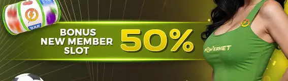 Bonus New Member Slot 50%