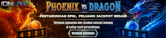 IDNLive - Phoenix vs Dragon Banner New Game