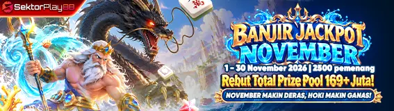 BANJIR JACKPOT NOVEMBER