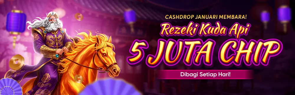 SLOTSGG: REZEKI KUDA API! CASH DROP JANUARI MEMBARA!