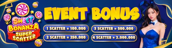 EVENT BONUS SWEET BONANZA SUPER SCATTER VISABET88