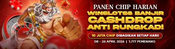 Panen Chip Harian : Winslots8 Banjir Cashdrop Anti Rungkad!