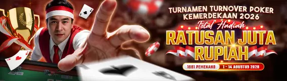 TURNAMEN TURNOVER POKER KEMERDEKAAN 2026