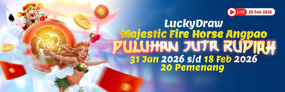 Lucky Draw Majestic Fire Horse Angpao