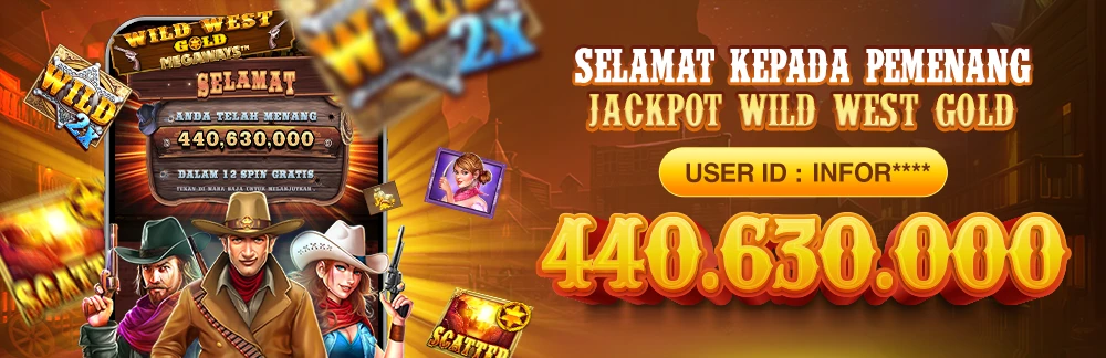 JACKPOT SLOT WILD WEST GOLD